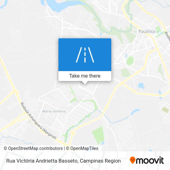 Rua Victória Andrietta Basseto map