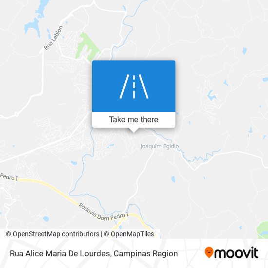 Rua Alice Maria De Lourdes map