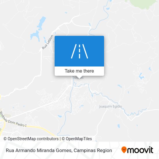Rua Armando Miranda Gomes map