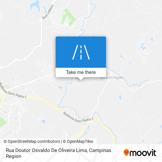 Mapa Rua Doutor Osvaldo De Oliveira Lima