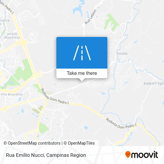 Rua Emílio Nucci map