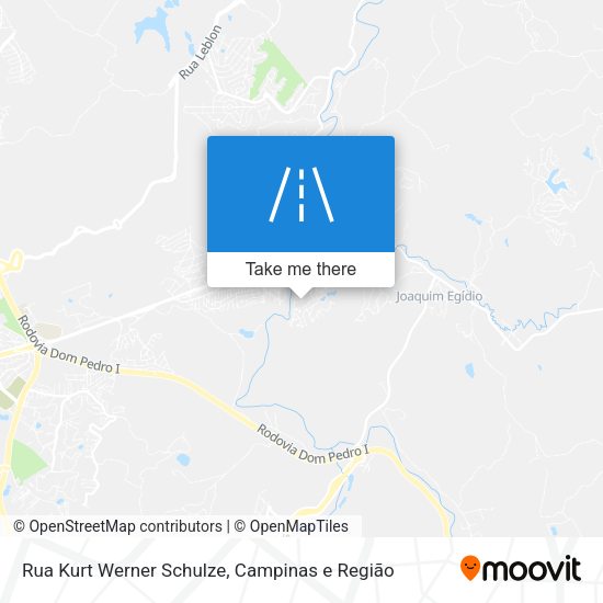 Rua Kurt Werner Schulze map