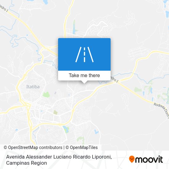 Avenida Alessander Luciano Ricardo Liporoni map