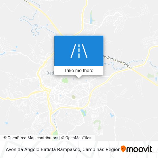 Avenida Angelo Batista Rampasso map