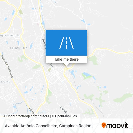 Avenida Antônio Conselheiro map
