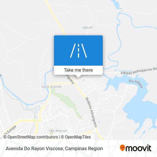 Avenida Do Rayon Viscose map