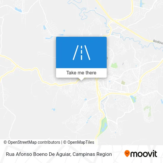Rua Afonso Boeno De Aguiar map
