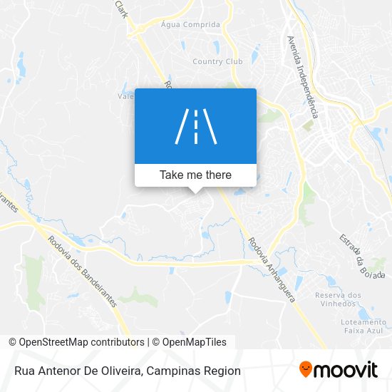 Rua Antenor De Oliveira map