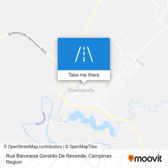 Rua Baronesa Geraldo De Resende map