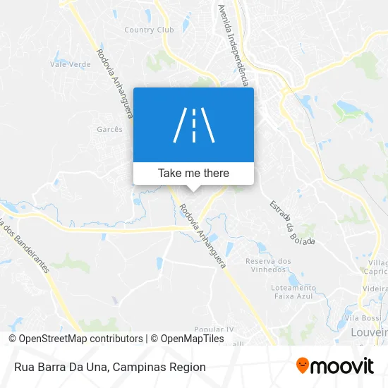 Rua Barra Da Una map