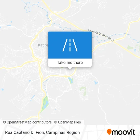 Rua Caetano Di Fiori map