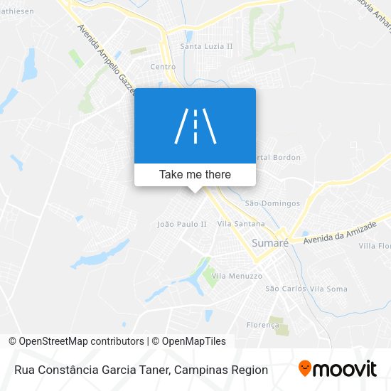 Rua Constância Garcia Taner map