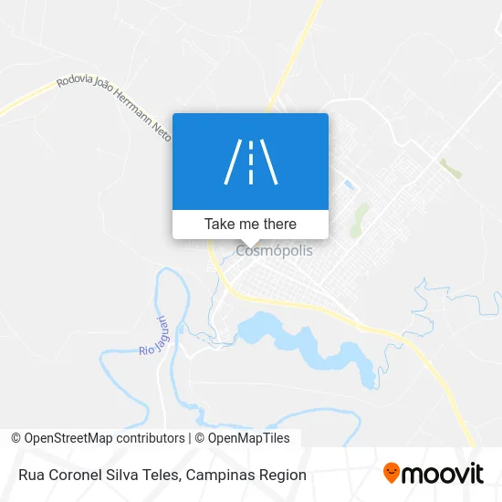 Rua Coronel Silva Teles map