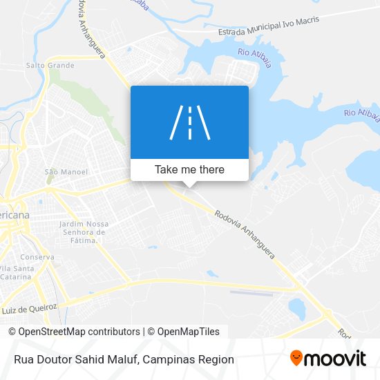 Rua Doutor Sahid Maluf map