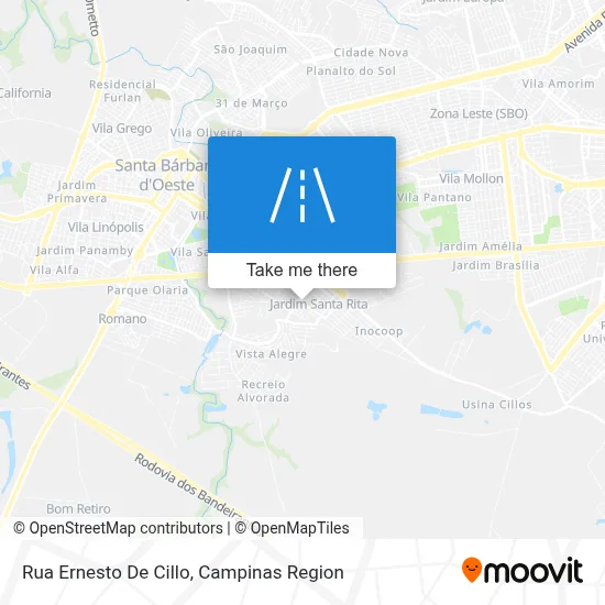 Rua Ernesto De Cillo map