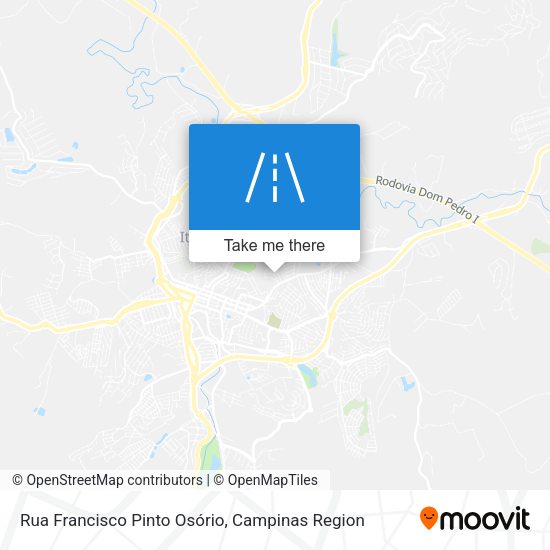 Rua Francisco Pinto Osório map