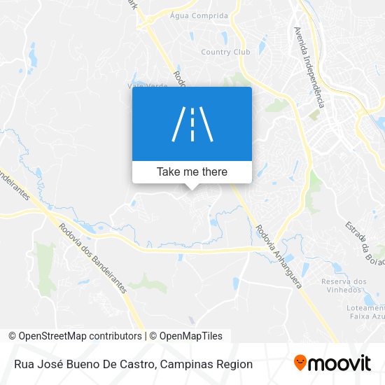Rua José Bueno De Castro map