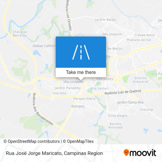 Rua José Jorge Maricato map