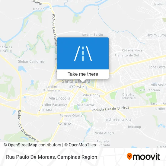 Rua Paulo De Moraes map