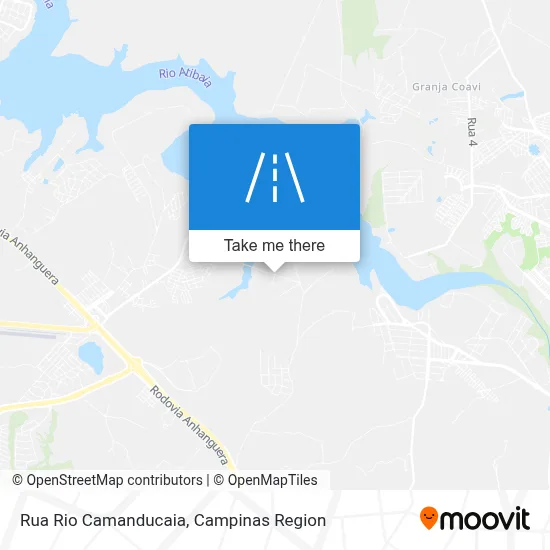 Rua Rio Camanducaia map