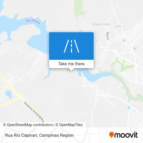 Rua Rio Capivari map