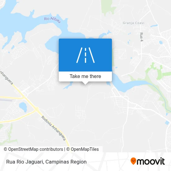 Rua Rio Jaguari map