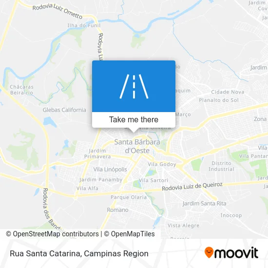 Rua Santa Catarina map