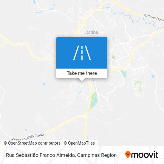 Rua Sebastião Franco Almeida map