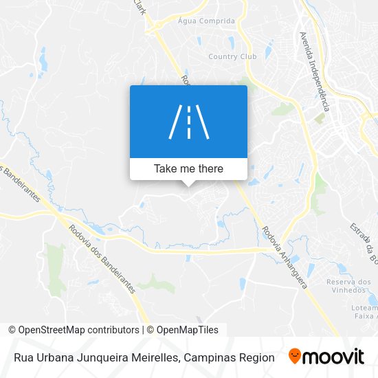 Rua Urbana Junqueira Meirelles map