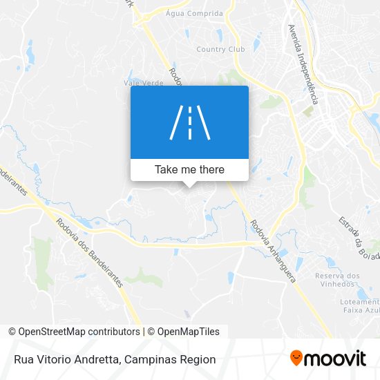 Rua Vitorio Andretta map