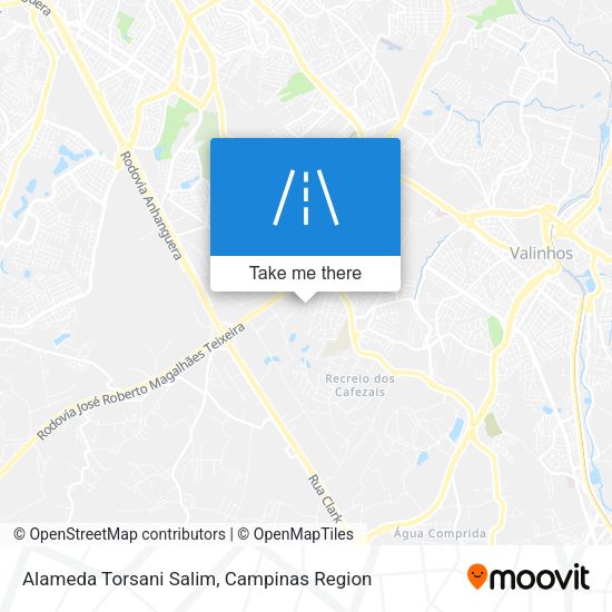 Alameda Torsani Salim map