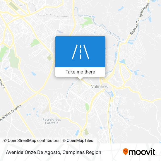 Avenida Onze De Agosto map