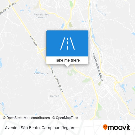 Avenida São Bento map