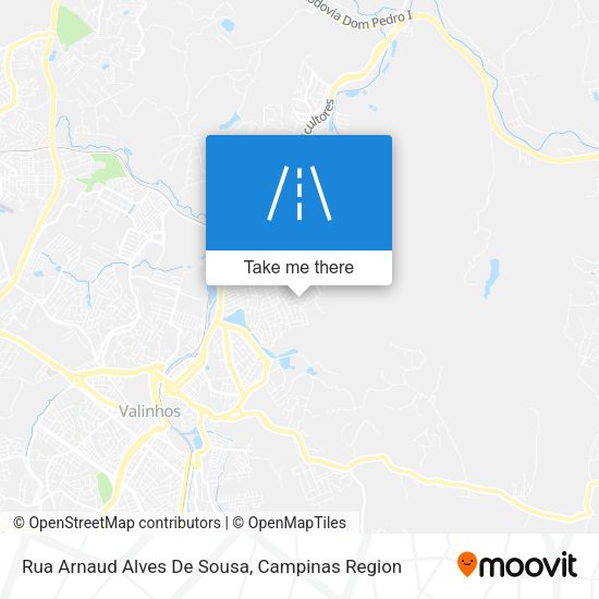 Rua Arnaud Alves De Sousa map
