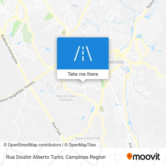 Rua Doutor Alberto Turini map