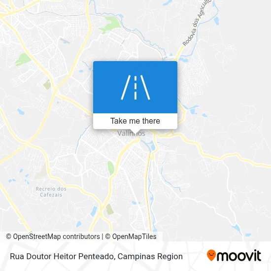 Rua Doutor Heitor Penteado map