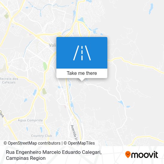 Rua Engenheiro Marcelo Eduardo Calegari map
