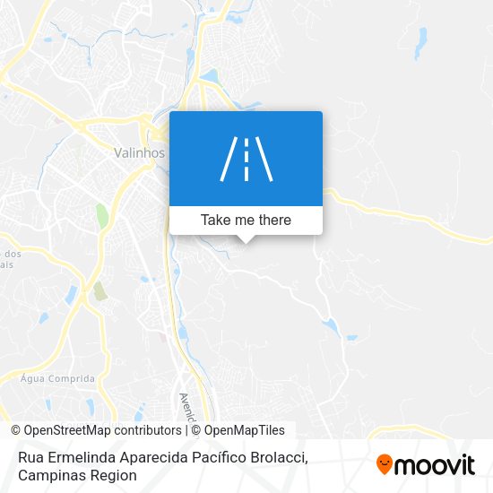 Rua Ermelinda Aparecida Pacífico Brolacci map