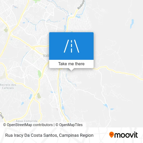Rua Iracy Da Costa Santos map