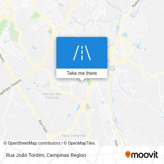 Rua João Tordim map