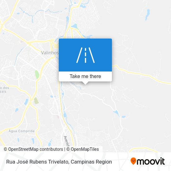 Rua José Rubens Trivelato map