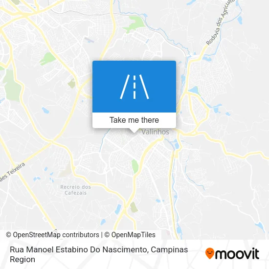 Rua Manoel Estabino Do Nascimento map