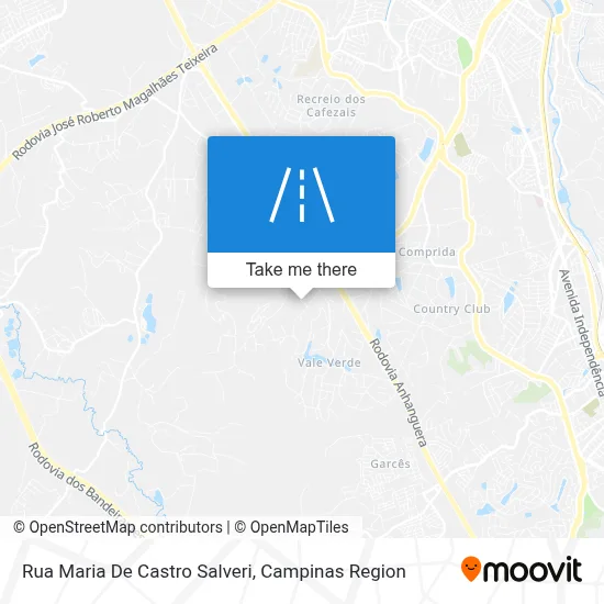 Rua Maria De Castro Salveri map