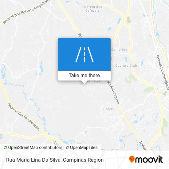 Rua Maria Lina Da Silva map