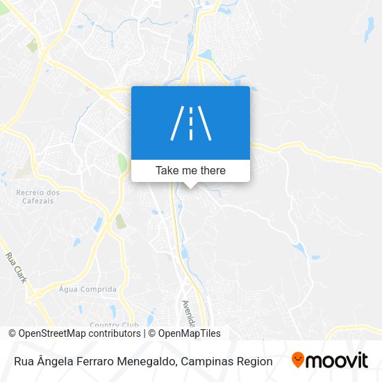 Rua Ângela Ferraro Menegaldo map