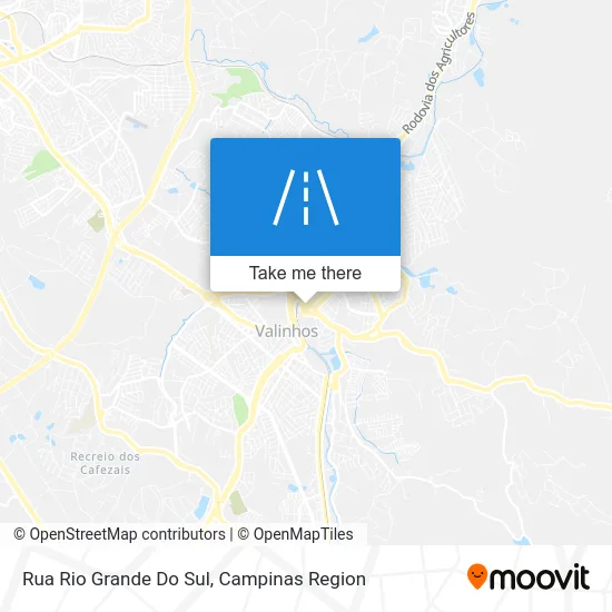 Rua Rio Grande Do Sul map