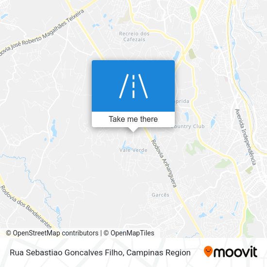 Rua Sebastiao Goncalves Filho map