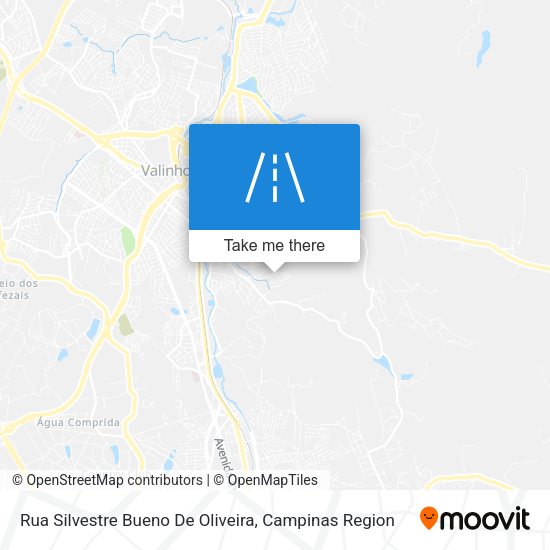 Rua Silvestre Bueno De Oliveira map