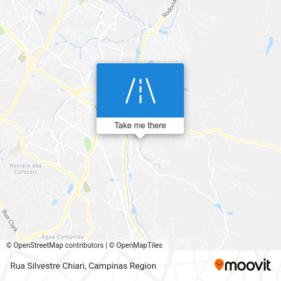 Rua Silvestre Chiari map