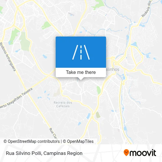 Rua Silvino Polli map